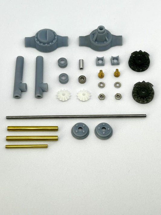 Minitruck axle assembly guide